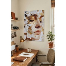 Ahsen resim çerçeve Kırılmaz Cam Tablo 5mm (Kalın) - Ev Işyeri Duvar Dekorasyonu - Soyut Modern Tasarımlar (Dikey)