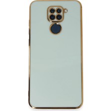 Buğz Xiaomi Redmi Note 9 Kılıf Volet Silikon - Açık Yeşil