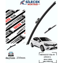Renault Clio Iv ( 2015> ) Araca Özel Arka Silecek Silbak  250MM SB10ARK