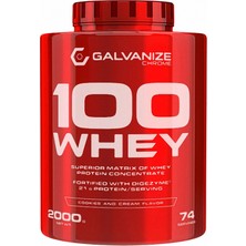 Galvanize Nutrition 100 Whey Protein 74 Servis 2000 gr Kurabiye