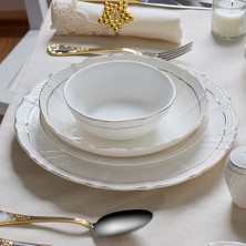 Evaliza Dune Gold 101 Parça 12 Kişilik Yemek Takımı