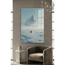 Ahsen resim çerçeve Kırılmaz Cam Tablo 5mm (Kalın) - Ev Işyeri Duvar Dekorasyonu - Soyut Tasarımlar (Dikey)