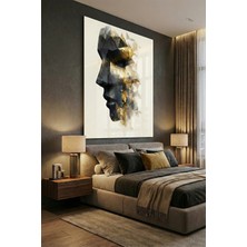 Ahsen resim çerçeve Kırılmaz Cam Tablo 5mm (Kalın) - Ev Işyeri Duvar Dekorasyonu - Soyut Tasarımlar (Dikey)