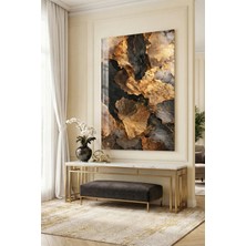 Ahsen resim çerçeve Kırılmaz Cam Tablo 5mm (Kalın) - Ev Işyeri Duvar Dekorasyonu – Soyut Modern Tasarımlar (Dikey)