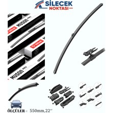 Silbak  Muz Ön Silecek   550MM SB550M