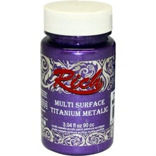 Aesco Rich Multi Surface Titanium 2558 Mor Metalik 90 cc