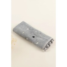 Çeyiz Merkezi Ponponlu Kalpli Mutfak Havlusu 30X50