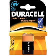 Aesco Duracell 9 Volt Alkalin Pil