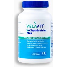 Velavit V- Chondromax Plus -Tip 2 Kolajen & Glukozamin Içeren Takviye Edici Gıda - 90 Tablet
