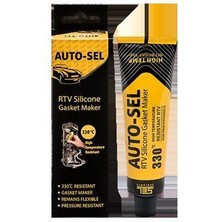 Aesco Selsil Tüp Sıvı Conta Siyah  50 ml