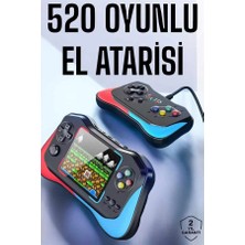 Teknomiy Gamepad Joystick Nostalji 500 Oyunlu 2 Li Atari Gamebox Oyun Konsolu Sup Atari