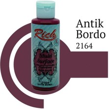 Aesco Rich Multi Surface 2164 Antik Bordo Akrilik Boya 120 cc