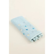 Çeyiz Merkezi Ponponlu Kalpli Mutfak Havlusu 30X50