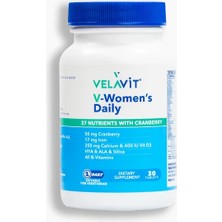 Velavit V- Women's Daily - Kadınlar Için Multivitamin - 30 Tablet