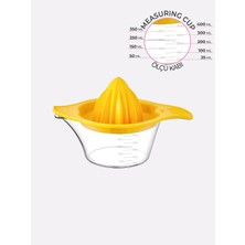 Follow Me Limon Sıkacaği Şeffaf Ölçü Kaplı (400ML)