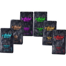 Aboul Qahwaa Coffee Türk Kahvesi Çeşitleri 6 Farklı Lezzet Toplam 1200 gr Aboul Qahwaa