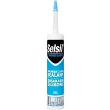 Aesco Selsil 05 Mutfak Duşakabin Silikonu Beyaz 280 ml