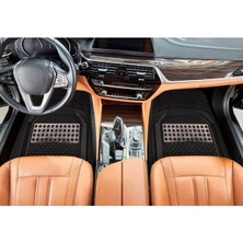 Bmw 3 Serisi E46 2005 Model Uyumlu Siyah- Gri Krom Renk  Oto Paspas Seti