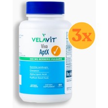 Velavit Viva AptX - 60 Tablet - 3 Adet (Toplam 180 Tablet)