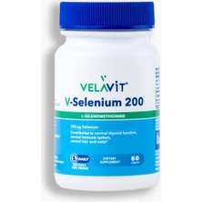 Velavit V- Selenium 200 - Selenyum Içeren Takviye Edici Gıda - 60 Tablet