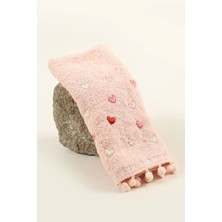 Çeyiz Merkezi Ponponlu Kalpli Mutfak Havlusu 30X50