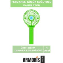 Armoris Yeni Taşınabilir Cep Boyu USB Şarjlı 3 Kademeli Sessiz Mini Fan Pervaneli Soğutucu Küçük Vantilatör