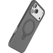 GRAYLINE Line  Apple iPhone 17 Pro Max Regal Magsafe Standlı Kapak - Titan Gri 99856641