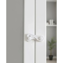 Ucuz Tekno 4 Adet Çok Amaçlı Dolap Güvenlik Kilidi Çocuklara Karşı Koruyucu Çözüm