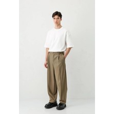 Vamos Baggy Fit Pilili Pantolon Haki