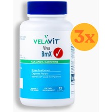 Velavit Viva BrnX - 60 Kapsül - 3 Adet (Toplam 180 Kapsül)