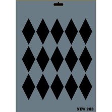 Aesco Rich New Seri N-283 Stencil 35X25 cm