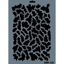 Aesco Rich New Seri N-116 Stencil 35X25 cm