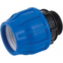 Aesco Poelsan Mavi 20X1/2 Erkek Adaptör