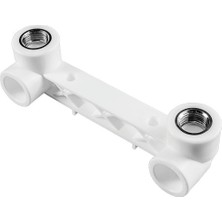 Aesco Pvc Boru Pprc Sıva Altı Iç Dişli Çiftli Batarya Bağlantısı 20X1/2'' 10 Adet