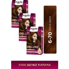 Palette Deluxe 6-70 Kahve Bakır x 3 Adet