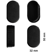 Aesco Oval Profil Iç Tapa 32X50 mm 4 Adet