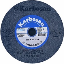 Aesco Karbosan 175X20X20 36 Kum Nk Taşlama Taşı