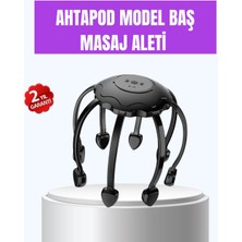 Ucuz Tekno Titreşimli Saç Derisi Masaj Aleti 8 Kollu Derin Rahatlama ve Stres Azaltma