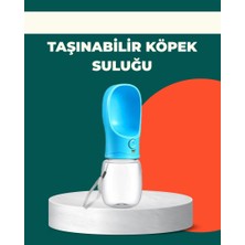 Zero Land Hnrlishp Sızdırma Önleyici Silikon Halkalı Pet Su Dispenseri Gezi Seyahat Için