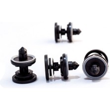 NessiWorld Vw Caddy - Golf 5 – Golf 6 - Scirocco - Touareg – Transporter T5 -Polo - Variant & Audi A4 - A5 - Q5 - Q7 & Volvo Kapı Döşeme Klipsi Yk 0003 10 Adet