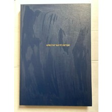 Kültür Matbaası Ameliyat Kayıt Defteri 400 Sayfa Bez Ciltli