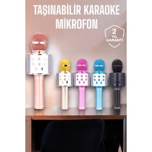 Pazarcan Taşınabilir Bluetooth Karaoke Mikrofon: Hafıza Kart Girişli, Etkileyici Performans