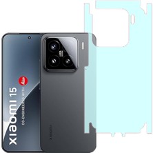 ECR MOBILE Xiaomi 15 ile Uyumlu 360 Arka Kaplama