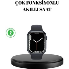 Pazarcan 1.9 Inç Akıllı Saat – Bluetooth 5.0, Kablosuz Şarjlı, IP68 Su Geçirmez Akıllı Saat