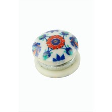 SiHako Çini Desenli Kupa Eşarp Mıknatısı 1 Adet