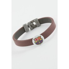 SiHako Bordo Renkli Suni Deri Bileklik