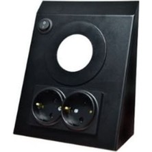 Orjinal Tezgah Altı Siyah Pirizli Gün Işığı Spot