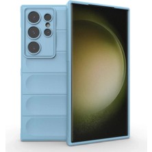 Ne Verelim Size Buğz Samsung Galaxy S24 Ultra Kılıf Optimum Silikon - Sky Blue