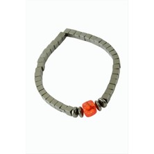 SiHako Akik Hematit Doğaltaş Bileklik