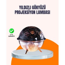 Zero Land Hnrlishp Kozmik Işık Efektli Jeksiyonlu Nemlirici Gece Işığı